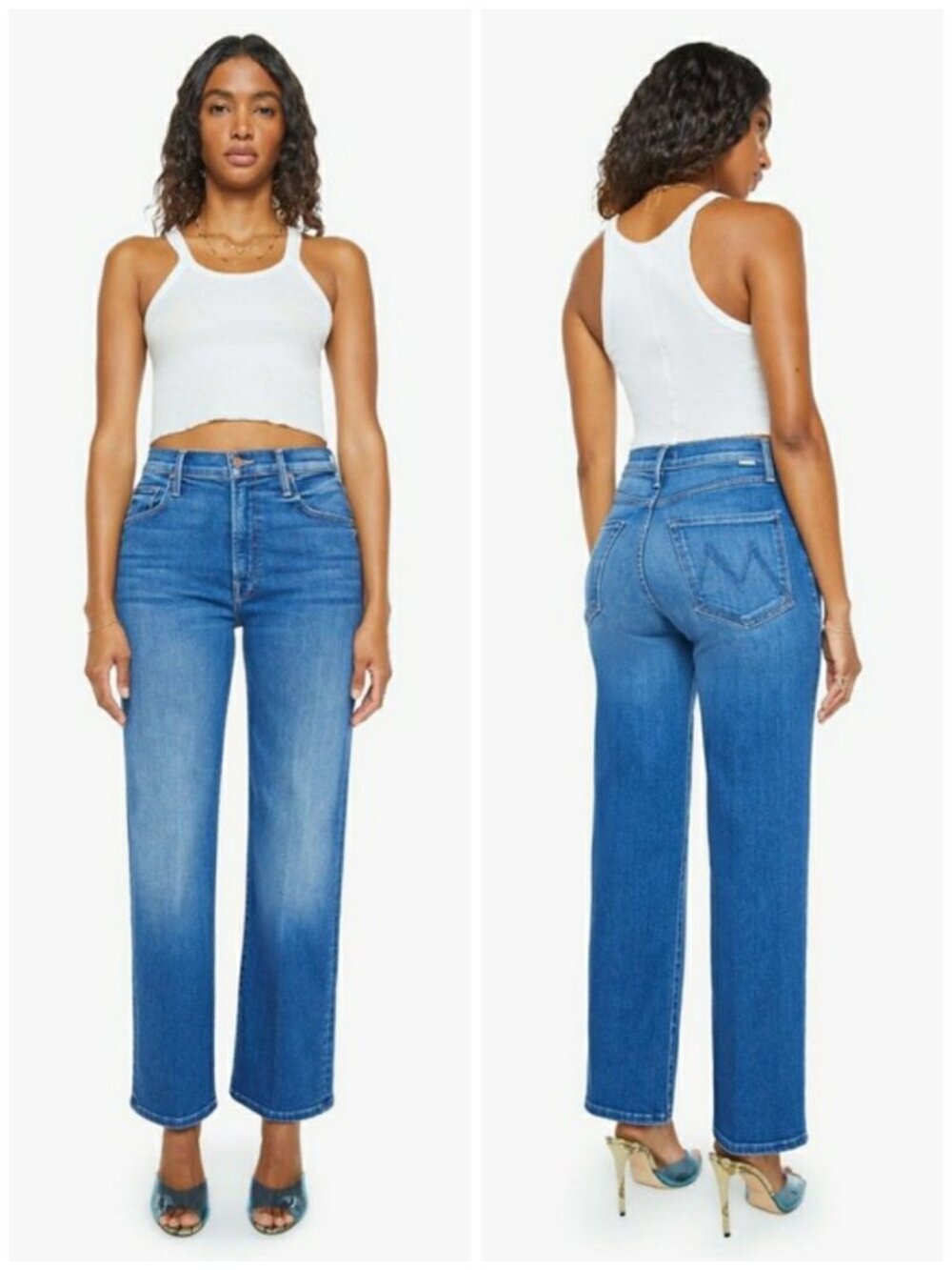 💕MOTHER💕 The Rambler Zip Jeans ~ Nip It In The Bud 27 NWT
